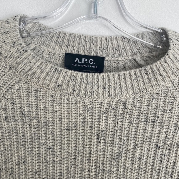 A.P.C. Tommy Wool Crewneck Sweater Small - Picture 7 of 9